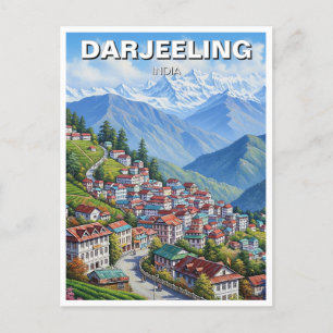 Darjeeling India Briefkaart