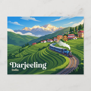 Darjeeling India Briefkaart
