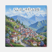 Darjeeling India Magneet (Voorkant)