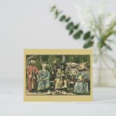  Darjeeling, lamagroep Briefkaart (Staand voorkant)