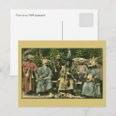  Darjeeling, lamagroep Briefkaart (Voorkant / Achterkant)