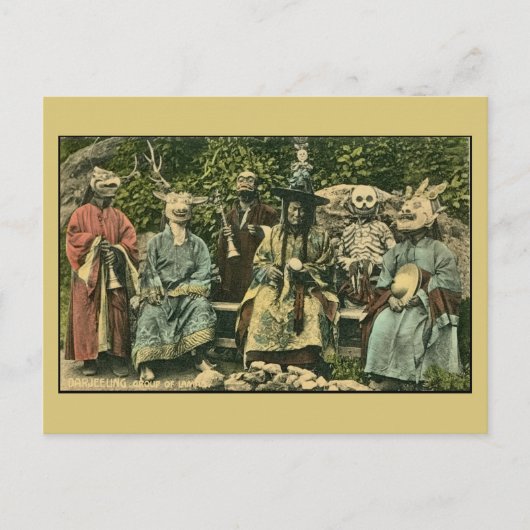  Darjeeling, lamagroep Briefkaart (Voorkant)