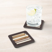 Dark Academia Antique Books Bier Onderzetter (Rechterzijde)