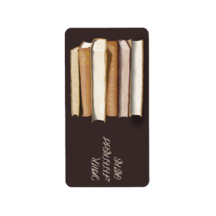 Dark Academia Antique Books Etiket