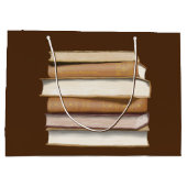 Dark Academia Antique Books Groot Cadeauzakje (Achterkant)