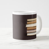 Dark Academia Antique Books Grote Koffiekop (Voorkant rechts)