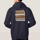 Dark Academia Antique Books Hoodie (Achterkant)