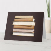 Dark Academia Antique Books Kaart (Voorkant)