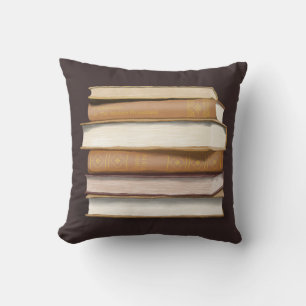 Dark Academia Antique Books Kussen