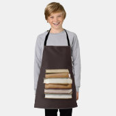 Dark Academia Antique Books Schort (Gedragen)