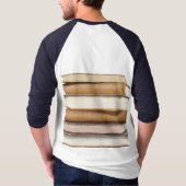 Dark Academia Antique Books T-shirt (Achterkant)