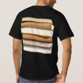 Dark Academia Antique Books T-shirt (Achterkant)