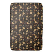 Dark Academia Badmat – Gezellig & Classic (Voorkant Verticaal)