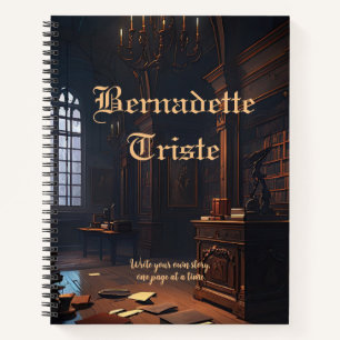 Dark Academia Bibliotheek Boeken Vibes Naam Sentim