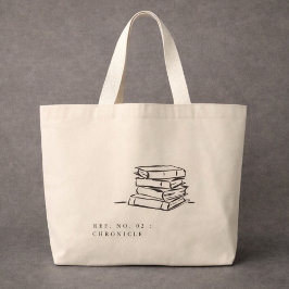 Dark Academia – Book Art | Introvert Gift Library  Grote Tote Bag