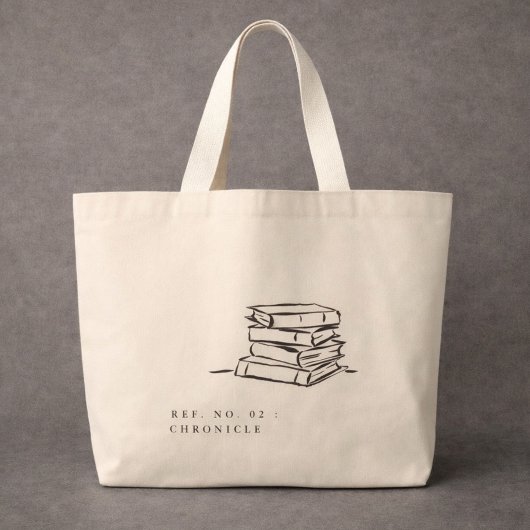 Dark Academia – Book Art | Introvert Gift Library Grote Tote Bag
