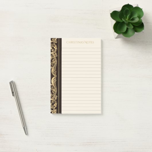 Dark Academia Book Hoesje Post-it® Notes (Kantoor)