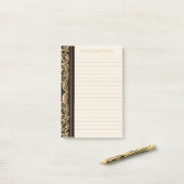 Dark Academia Book Hoesje Post-it® Notes (Op bureau)
