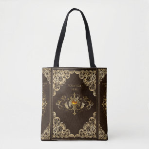 Dark Academia Book Hoesje Tote Bag