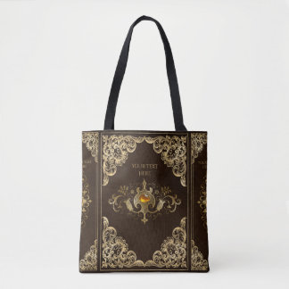 Dark Academia Book Hoesje Tote Bag