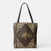  Dark Academia Book Hoesje Tote Bag (Achterkant)