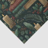 Dark Academia Book Lover Tissue Paper Tissuepapier (Detail)