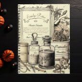 Dark Academia Botanical en Potion Custom Notitieboek