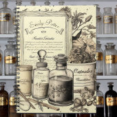Dark Academia Botanical en Potion Custom Notitieboek
