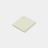 Dark Academia Botanische Tuin Leesgeschenk Post-it® Notes (Schuin)