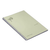 Dark Academia Botany Garden Reader Gift Notitieboek (Rechterzijde)