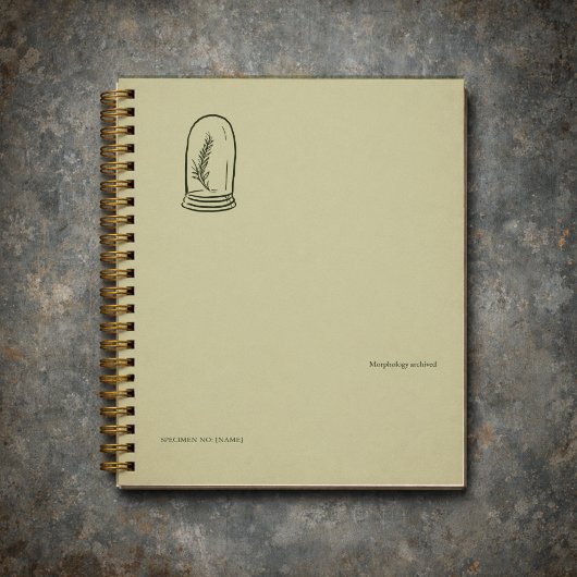 Dark Academia Botany Garden Reader Gift Planner