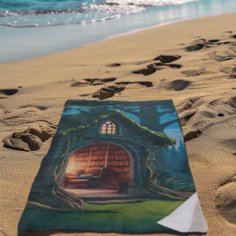 Dark Academia = cadeau voor boekenliefhebber Strandlaken