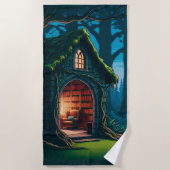 Dark Academia = cadeau voor boekenliefhebber Strandlaken (Voorkant)