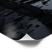 Dark Academia Esthetische Gotische Bibliotheek Aca Perfect Poster (Hoek)