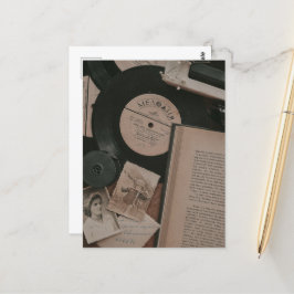 Dark Academia Esthetische objecten Briefkaart