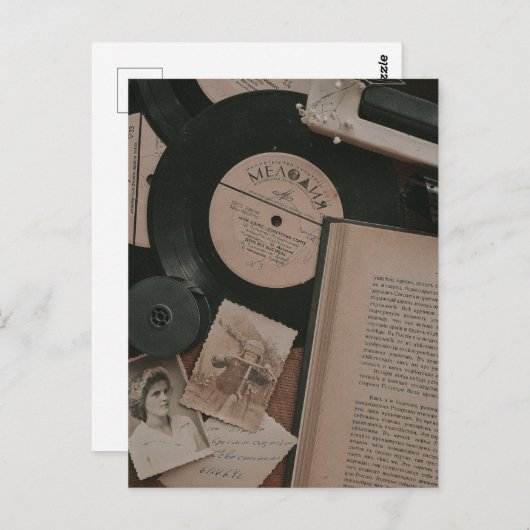 Dark Academia Esthetische objecten Briefkaart (Voorkant / Achterkant)