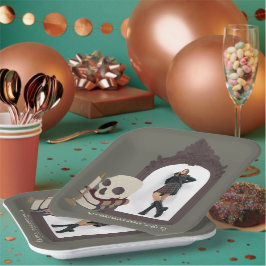 Dark Academia Foto Afstudeerfeest Papieren Bordje