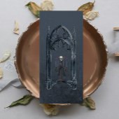 Dark Academia Gothic Lijst Custom Name Bladwijzer Kaart