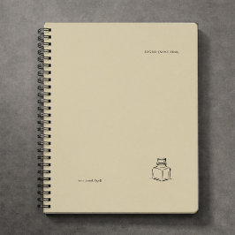 Dark Academia – ink pot Art | Introvert Gift Book  Notitieboek