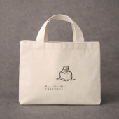 Dark Academia – Ink Pot Art | Introvert Gift  Mini Tote Bag