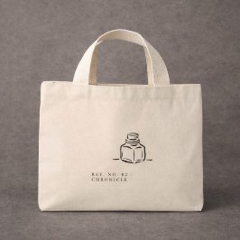 Dark Academia – Ink Pot Art | Introvert Gift  Mini Tote Bag