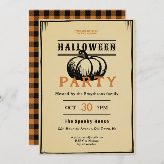 dark academia  kaart (Voorkant / Achterkant)