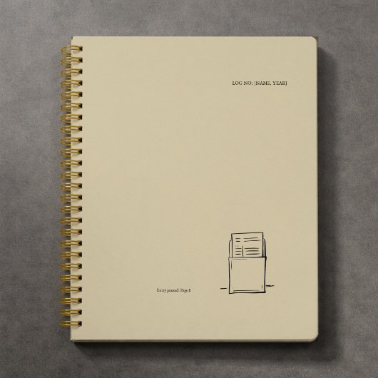 Dark Academia – Library Card motif for book lovers Planner