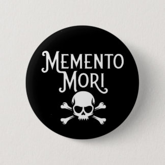 Dark academia Memento Mori gothic emo Ronde Button 5,7 Cm