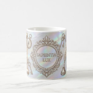 Dark Academia Mok – Sapientia Lux Design