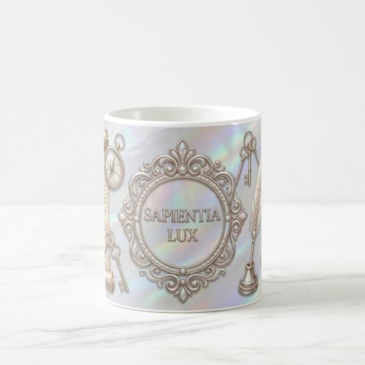 Dark Academia Mok – Sapientia Lux Design (Center)