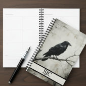 Dark Academia Moody Crow Planner