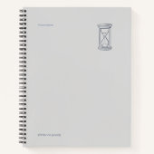 Dark Academia Night Owl Study Notitieboek (Voorkant)