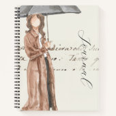 Dark Academia Notebook Notitieboek (Voorkant)