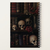 Dark Academia Notitieboek (Achterkant)